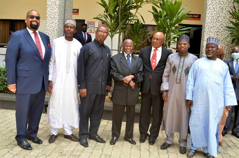 The Dean, @the 48th NIALS Governing Council meeting held in Abuja